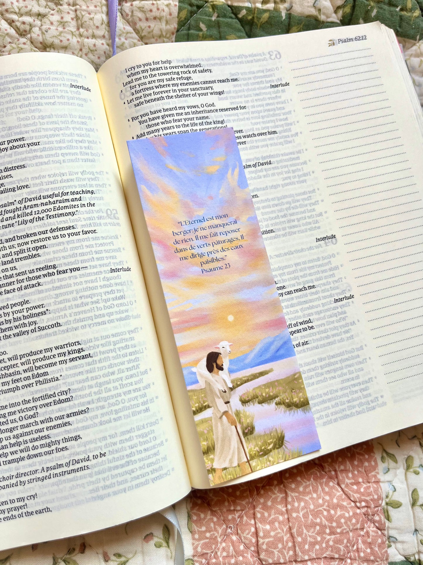 Lot de 3 marques-pages