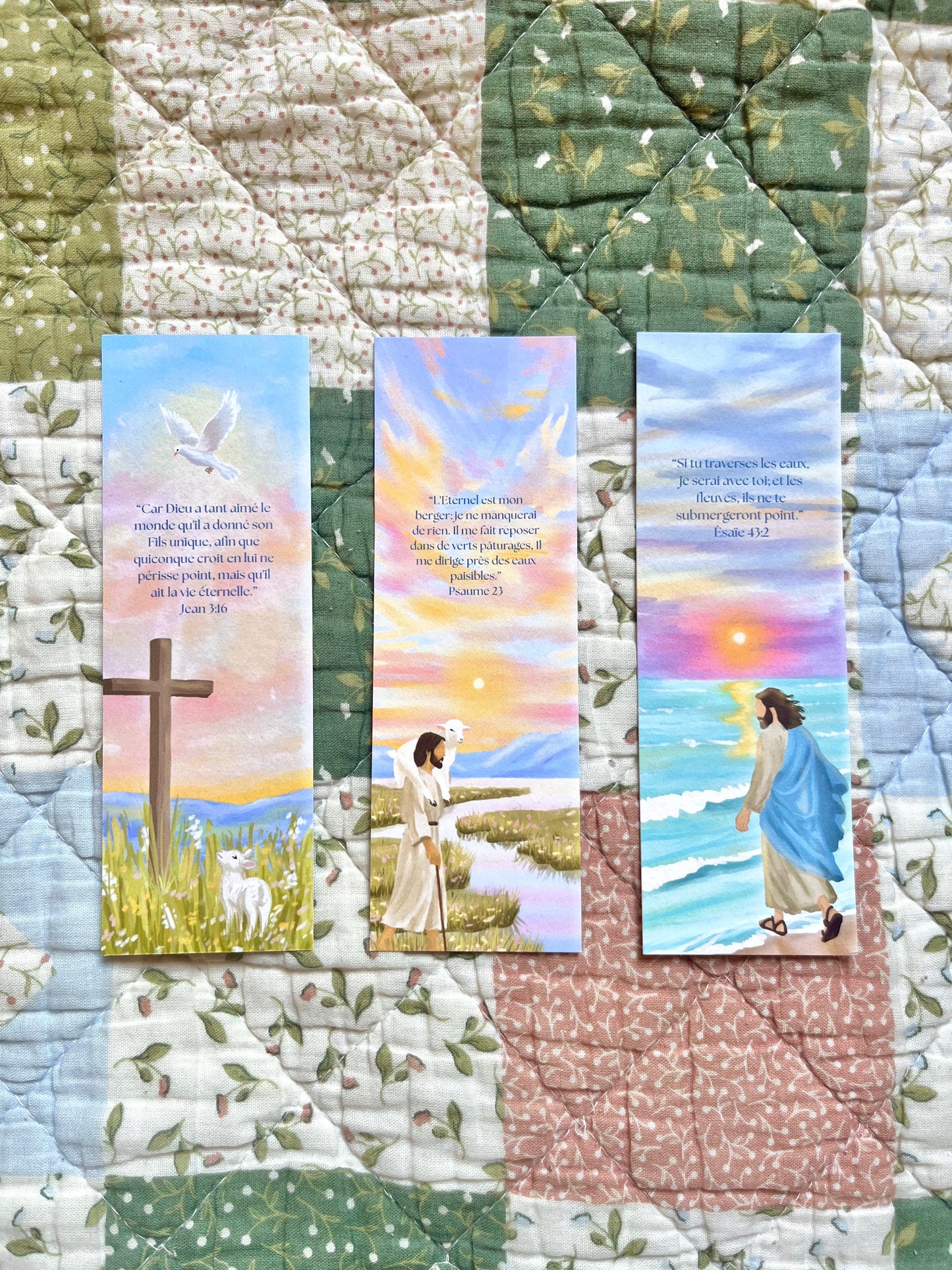 Lot de 3 marques-pages